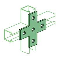 Unistrut-Flat-Bracket-Fittings-CAD-BIM