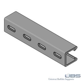 SST Profile, Heavy Duty 1-5/8" x 1-5/8" Fiberglass Unistrut Channel, Slotted