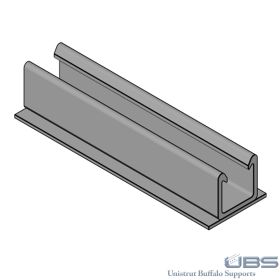 Heavy Duty 1-5/8" x 1-5/8" Fiberglass Unistrut Channel w/ Concrete Insert