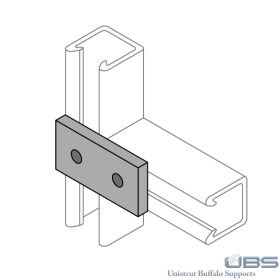 Fiberglass Unistrut Splice Plate, 20P-2500, 20P-2800