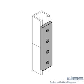 Fiberglass Unistrut Splice Plate Channel Bracket - 20P-2504