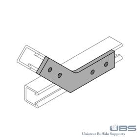 Fiberglass Unistrut 45 Degree Brackets, 50PU-2540, 50PU-2840