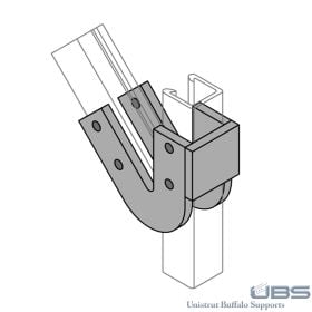 Fiberglass Unistrut 45 Degree Angle Brackets, 50PU-2045 - 50PU-2045