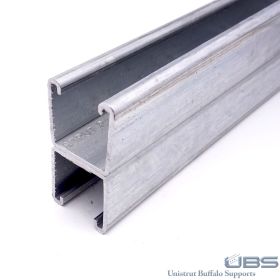 Unistrut P1001-20SS: 1-5/8" x 3-1/4", 12 Gauge Double Channel, Solid, 20 Foot, Type 304 Stainless Steel