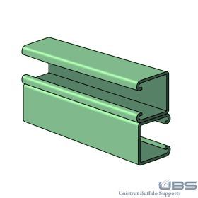 Unistrut P1001B 1-5/8'' x 3-1/4'' Combination Channel 