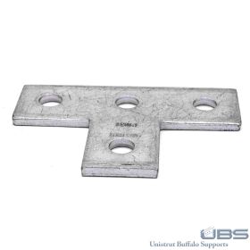 Unistrut P1031 4-Hole Flat Bracket, Various Finishes