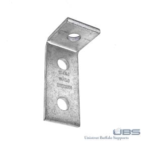 Unistrut P1346 3-Hole 90 Degree Bracket, Various Finishes