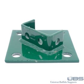 Unistrut P2073 GR Post Base - P2073-GR (Options: Perma Green? III)