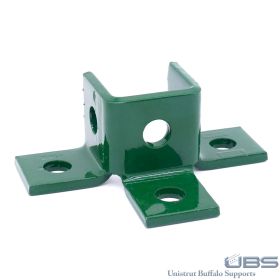 Unistrut P2227 6-Hole Wing Brackets, Various Finishes