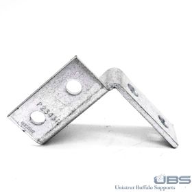 Unistrut P2343 L-R 4-Hole Wing Brackets, Various Finishes