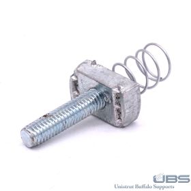 Unistrut P2380-3 EG Stud Nut with Spring - P2380-3-EG (Options: 1-1/2" Stud)