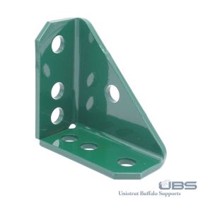 Unistrut P2484 GR: 90 Degree Bracket, Perma Green III, EA