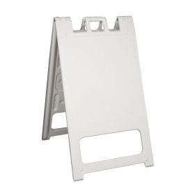 Squarecade 45'' and 36'' A-Frame Sign Stand with Legend - 145-LGEG White (Options: White, Engineer Grade Sheeting, 45