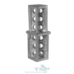 SNAP'n SAFE Breakaway Coupler for Telespar Square Tube - S250 (Options: For 2-1/2