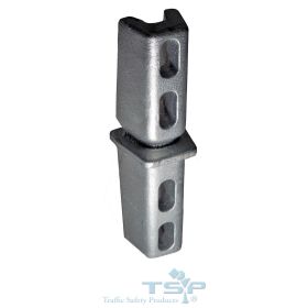 SNAP'n SAFE In Ground Breakaway Sign Post Coupler U Channel - SU800