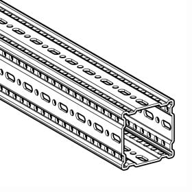 Sikla Structural Channel Beam Section TP F 100, 20' - SK114125