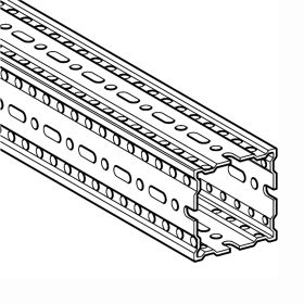 Sikla Structural Channel Beam Section TP F 80, 10' Long - SK195031