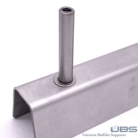 Trapeze Hanger Rod for Food Grade Strut, 1 Meter, Stainless - TMHR1 (Options: 1 Meter (Options: 3 Feet)