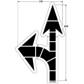 Large Federal Combination Arrow - 1/8 Inch (125 mil)