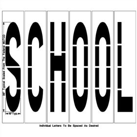 96 Inch Federal SCHOOL - 1/8 Inch (125 mil)