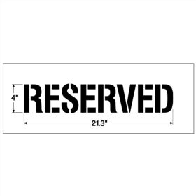 4 Inch RESERVED - 1/8 Inch (125 mil)