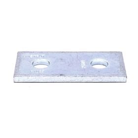 Unistrut P1065, 2 Hole Flat Bracket, Defender