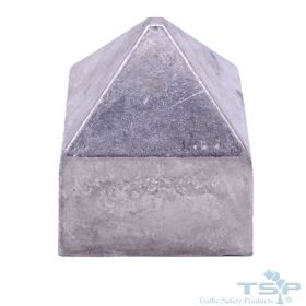 Pyramid Rain Cap for 1-3/4" Square Sign Posts - RAINCAP175 (Options: 1-3/4")