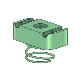 Unistrut A4006 through A4008 Spring Nuts