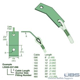 Unistrut LS 500 Seismic Pivot Fitting, Electro-Galvanized