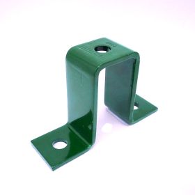 Unistrut P1737 3-Hole U Shaped Bracket, Perma-Green Finish - P1737-GR