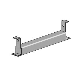 3" Concrete Insert, No Closure Strip, w/ End Caps & Back Plates, Pre-Galv