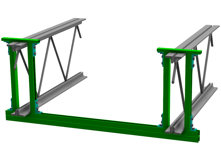 How to attach Unistrut channel to bar joist using the joist wrap method