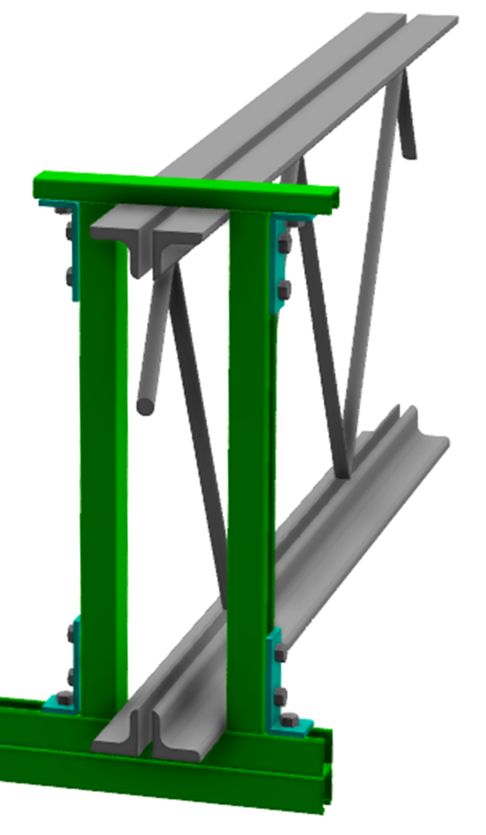 Bar Joist Method of attaching Unistrut Channel to Bar Joist